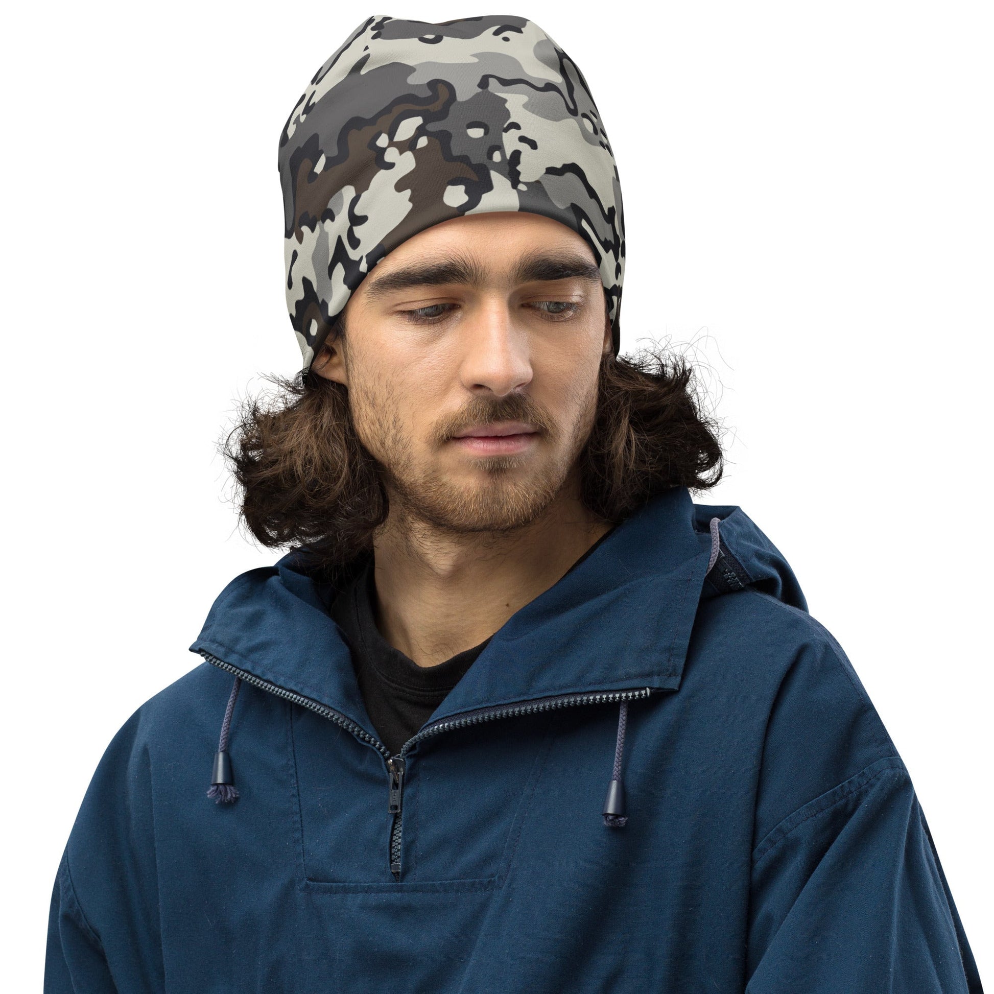Alaska Chocolate Chip Tundra CAMO Beanie - Beanies