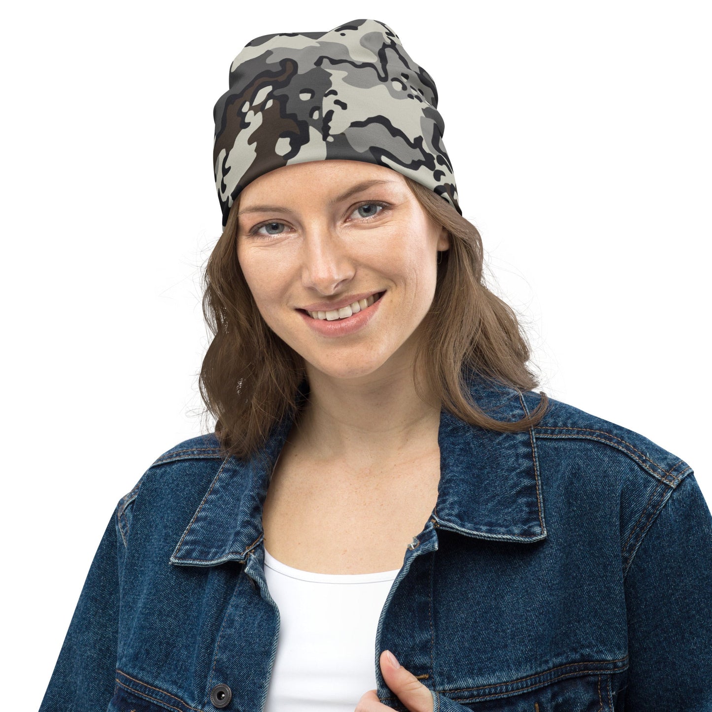 Alaska Chocolate Chip Tundra CAMO Beanie - Beanies
