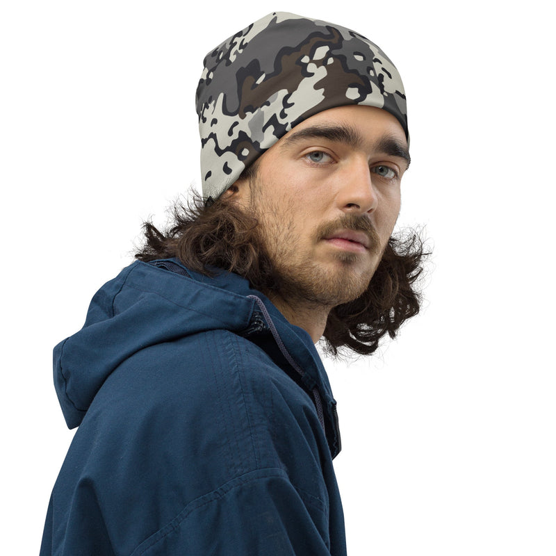 Alaska Chocolate Chip Tundra CAMO Beanie