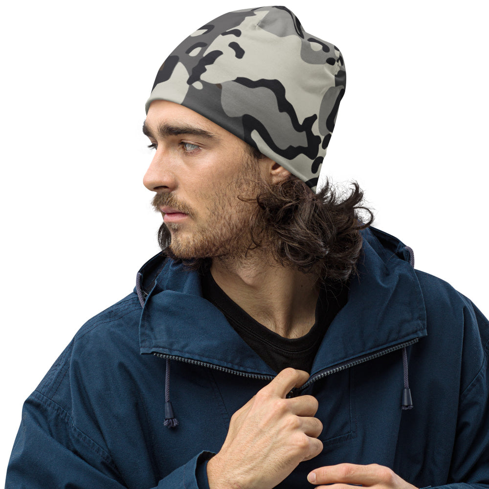 Alaska Chocolate Chip Tundra CAMO Beanie