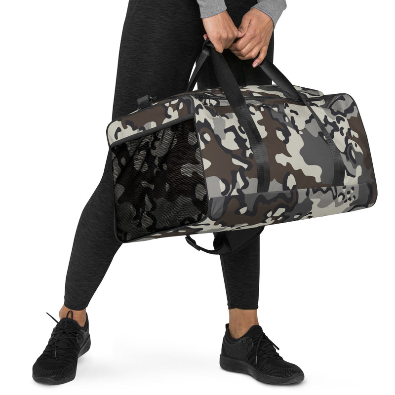 Alaska Chocolate Chip Tundra CAMO Duffle Bag