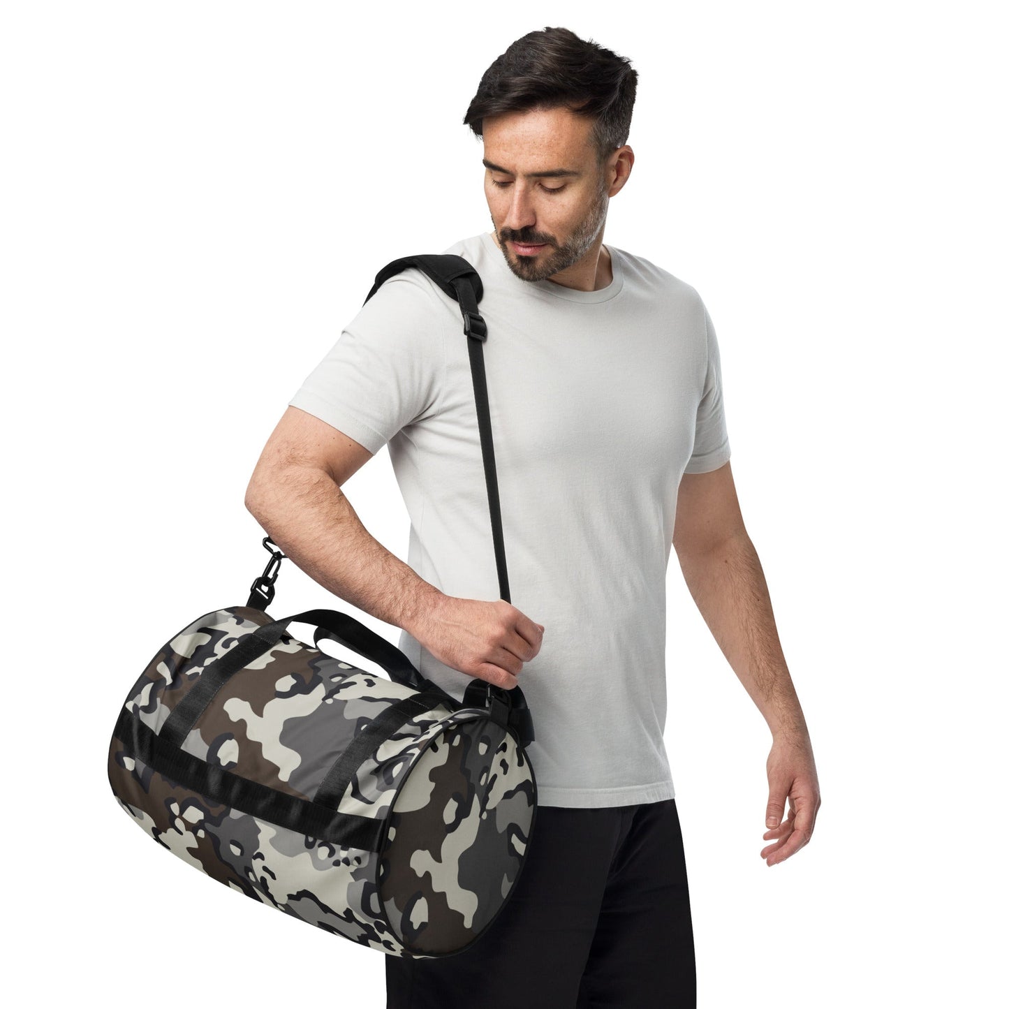 Alaska Chocolate Chip Tundra CAMO gym bag - Gym Bags