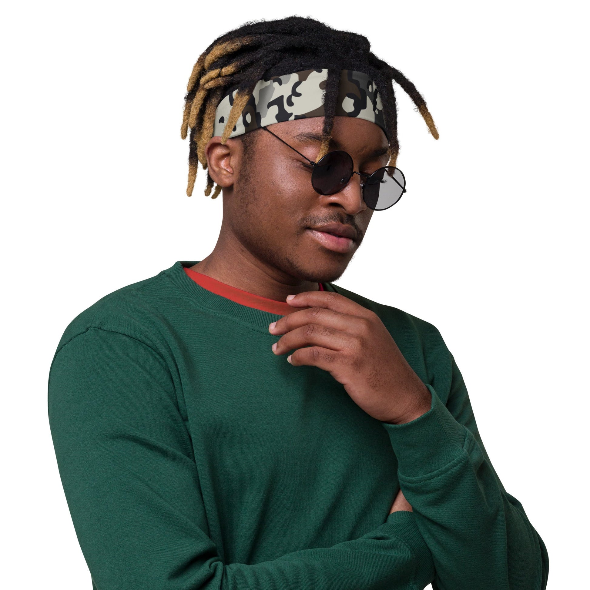 Alaska Chocolate Chip Tundra CAMO Headband - Headbands