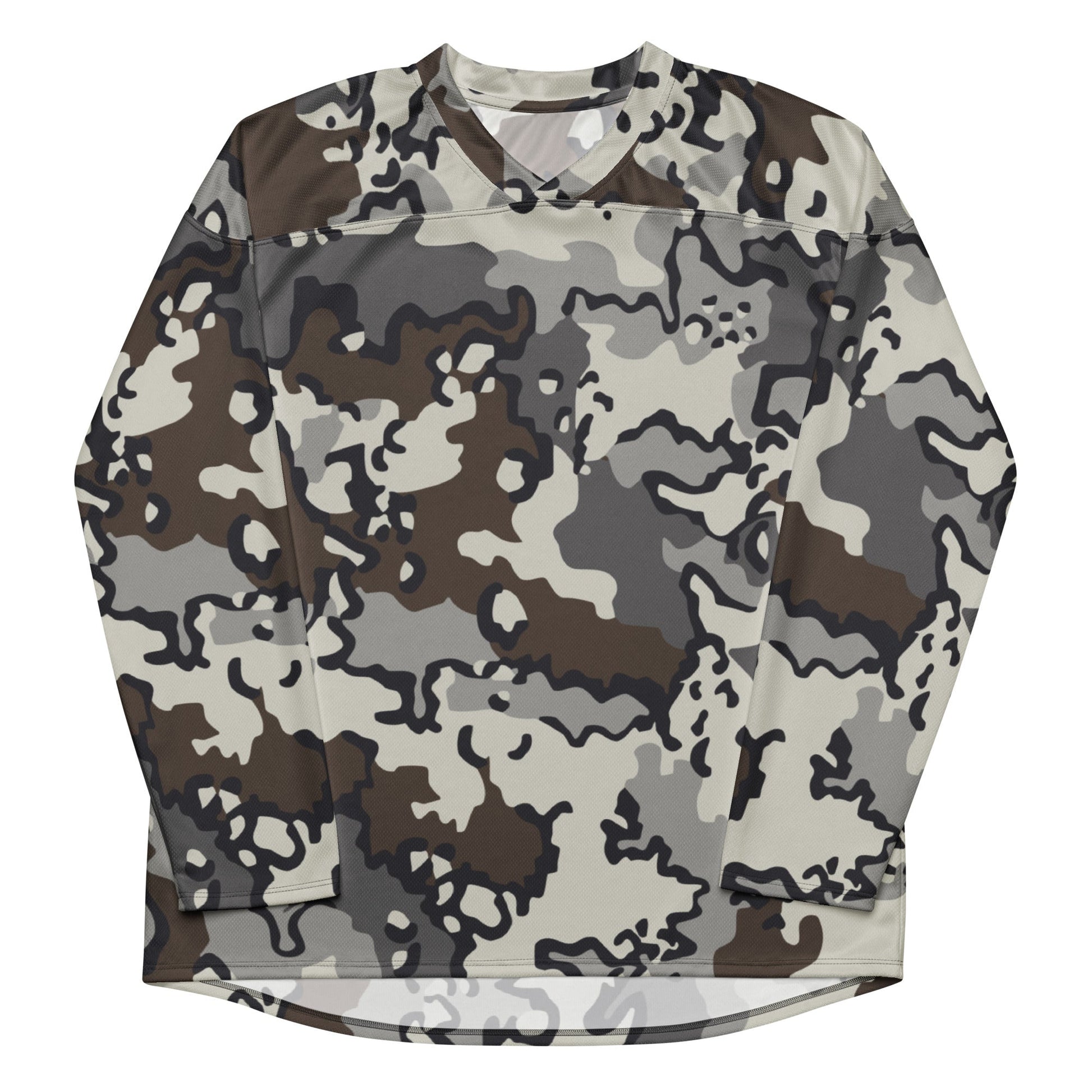 Alaska Chocolate Chip Tundra CAMO hockey fan jersey - Hockey Jerseys