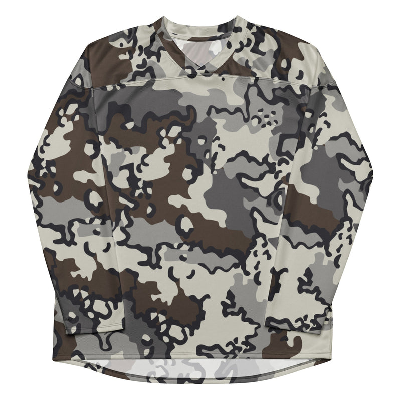 Alaska Chocolate Chip Tundra CAMO Unisex Hockey Fan Jersey