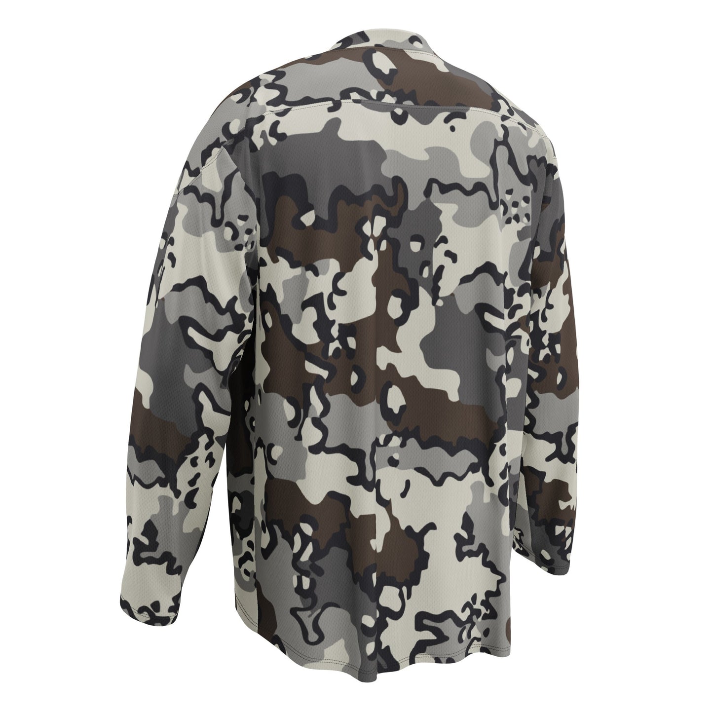 Alaska Chocolate Chip Tundra CAMO hockey fan jersey - Hockey Jerseys