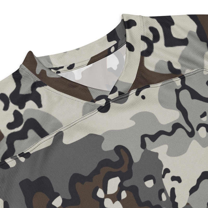 Alaska Chocolate Chip Tundra CAMO Unisex Hockey Fan Jersey