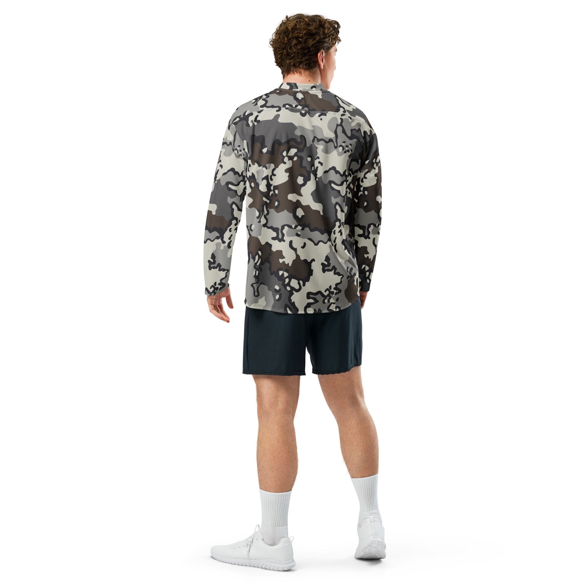 Alaska Chocolate Chip Tundra CAMO hockey fan jersey - Hockey Jerseys