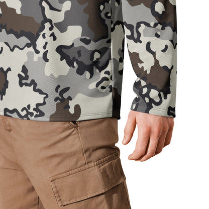 Alaska Chocolate Chip Tundra CAMO hockey fan jersey - Hockey Jerseys