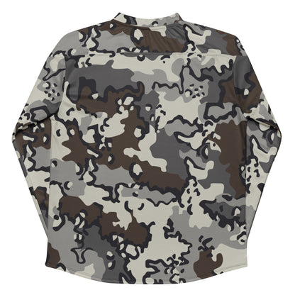 Alaska Chocolate Chip Tundra CAMO hockey fan jersey - Hockey Jerseys
