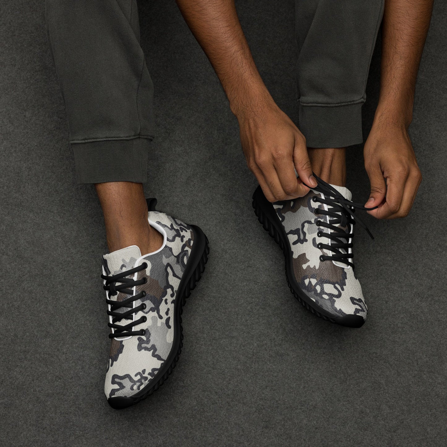 Alaska Chocolate Chip Tundra CAMO Mens Athletic Shoes