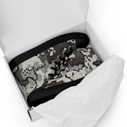 Alaska Chocolate Chip Tundra CAMO Mens High-Top Canvas Shoes