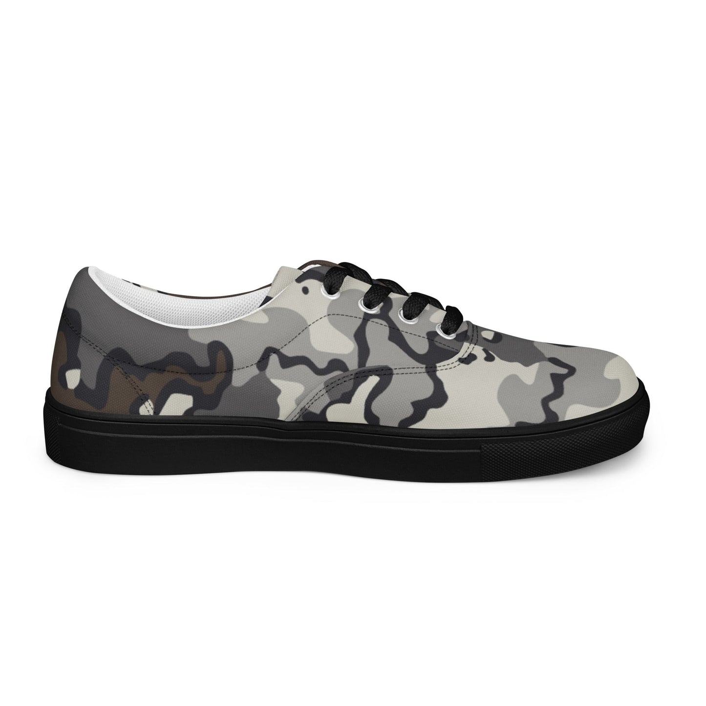 Alaska Chocolate Chip Tundra CAMO Mens Lace-Up Canvas Shoes - Lace-up