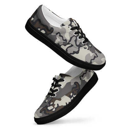 Alaska Chocolate Chip Tundra CAMO Mens Lace-Up Canvas Shoes - Lace-up