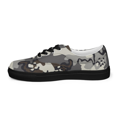 Alaska Chocolate Chip Tundra CAMO Mens Lace-Up Canvas Shoes - Lace-up