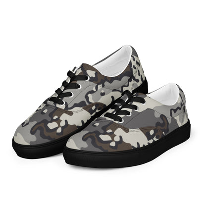 Alaska Chocolate Chip Tundra CAMO Mens Lace-Up Canvas Shoes - Lace-up