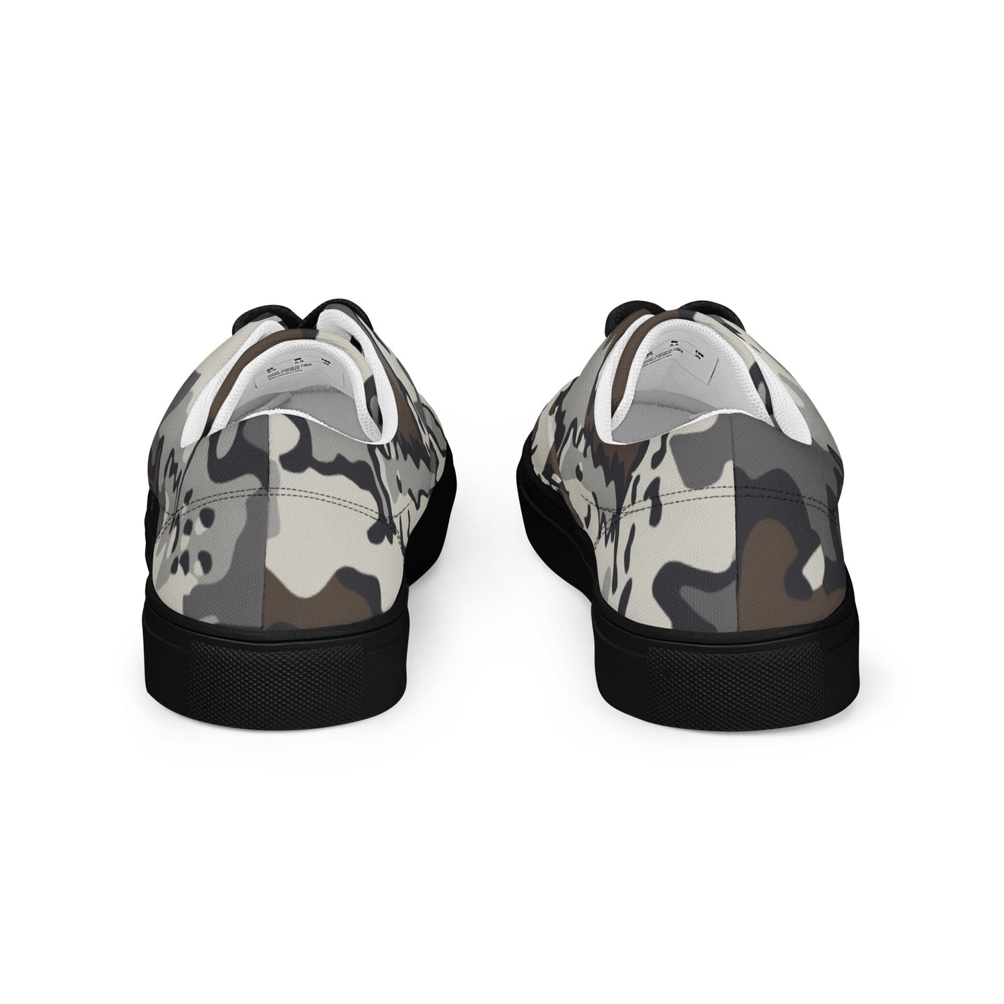 Alaska Chocolate Chip Tundra CAMO Mens Lace-Up Canvas Shoes - Lace-up