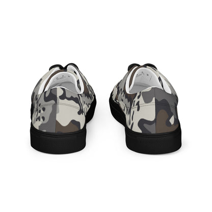 Alaska Chocolate Chip Tundra CAMO Mens Lace-Up Canvas Shoes - Lace-up