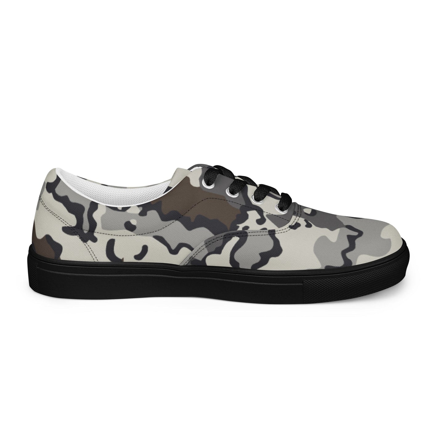 Alaska Chocolate Chip Tundra CAMO Mens Lace-Up Canvas Shoes - Lace-up