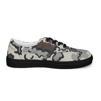 Alaska Chocolate Chip Tundra CAMO Mens Lace-Up Canvas Shoes - Lace-up