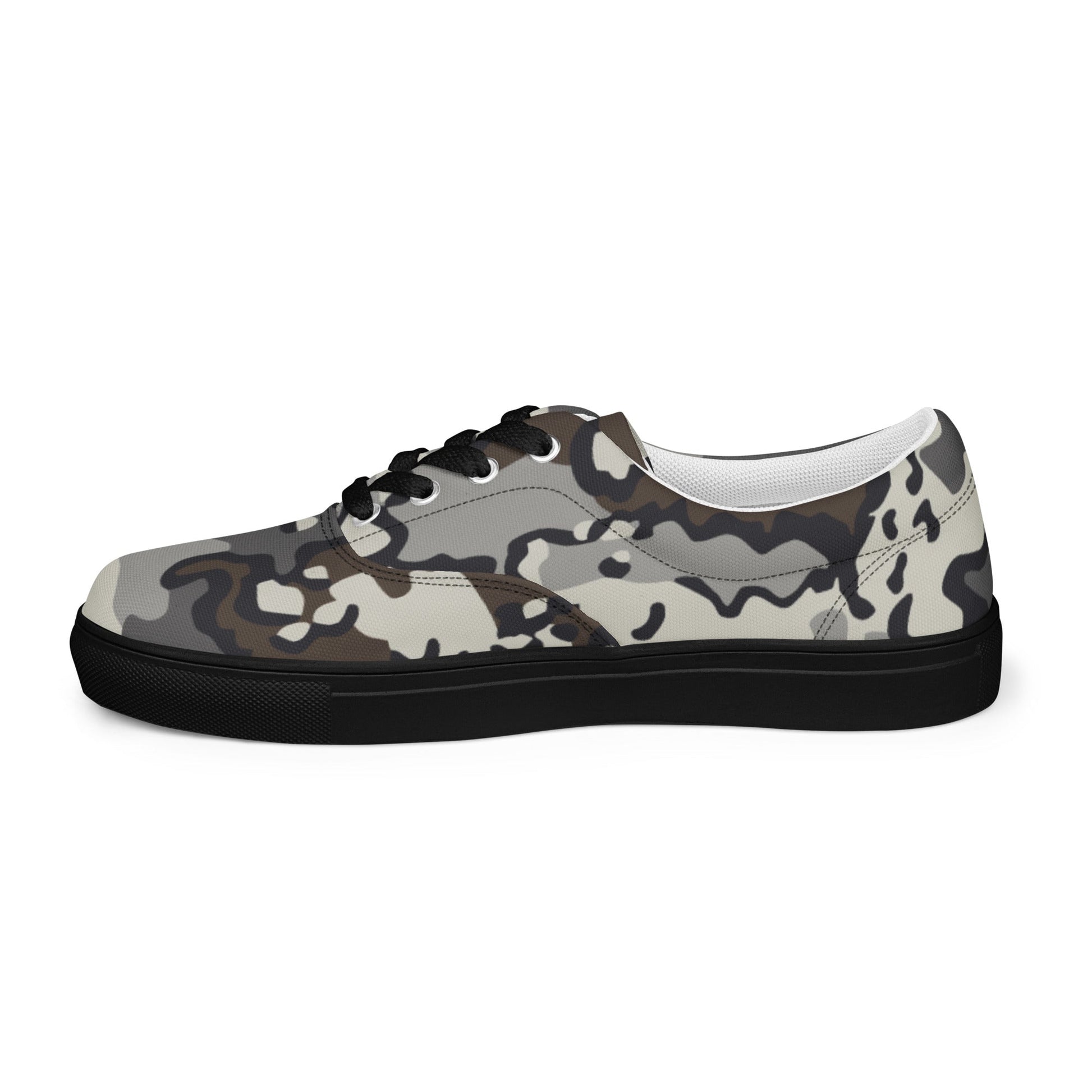 Alaska Chocolate Chip Tundra CAMO Mens Lace-Up Canvas Shoes - Lace-up