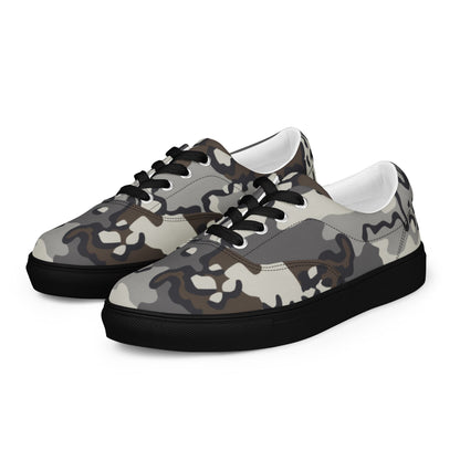 Alaska Chocolate Chip Tundra CAMO Mens Lace-Up Canvas Shoes - Lace-up