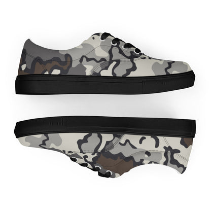 Alaska Chocolate Chip Tundra CAMO Mens Lace-Up Canvas Shoes - Lace-up