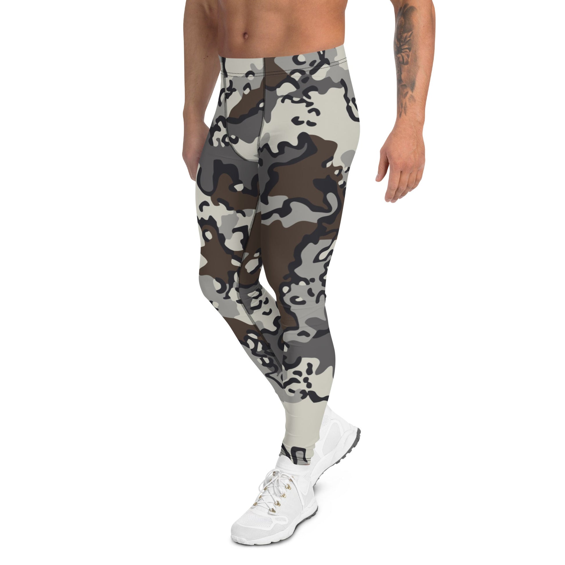 Alaska Chocolate Chip Tundra CAMO Mens Leggings