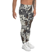 Alaska Chocolate Chip Tundra CAMO Mens Leggings