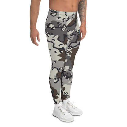 Alaska Chocolate Chip Tundra CAMO Mens Leggings