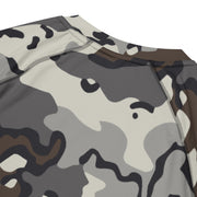 Alaska Chocolate Chip Tundra CAMO Mens Short-Sleeve Rash Guard