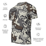 Alaska Chocolate Chip Tundra CAMO Mens Short-Sleeve Rash Guard