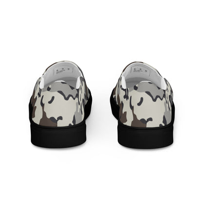 Alaska Chocolate Chip Tundra CAMO Mens Slip-On Canvas Shoes