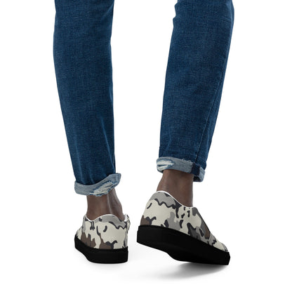 Alaska Chocolate Chip Tundra CAMO Mens Slip-On Canvas Shoes