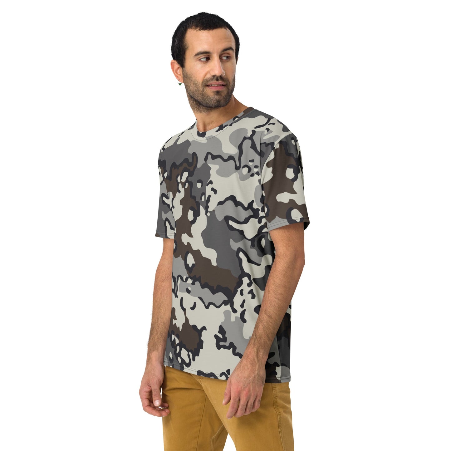 Alaska Chocolate Chip Tundra CAMO Mens t-shirt - T-Shirts
