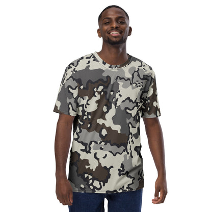 Alaska Chocolate Chip Tundra CAMO Men’s t-shirt - Mens T-Shirt