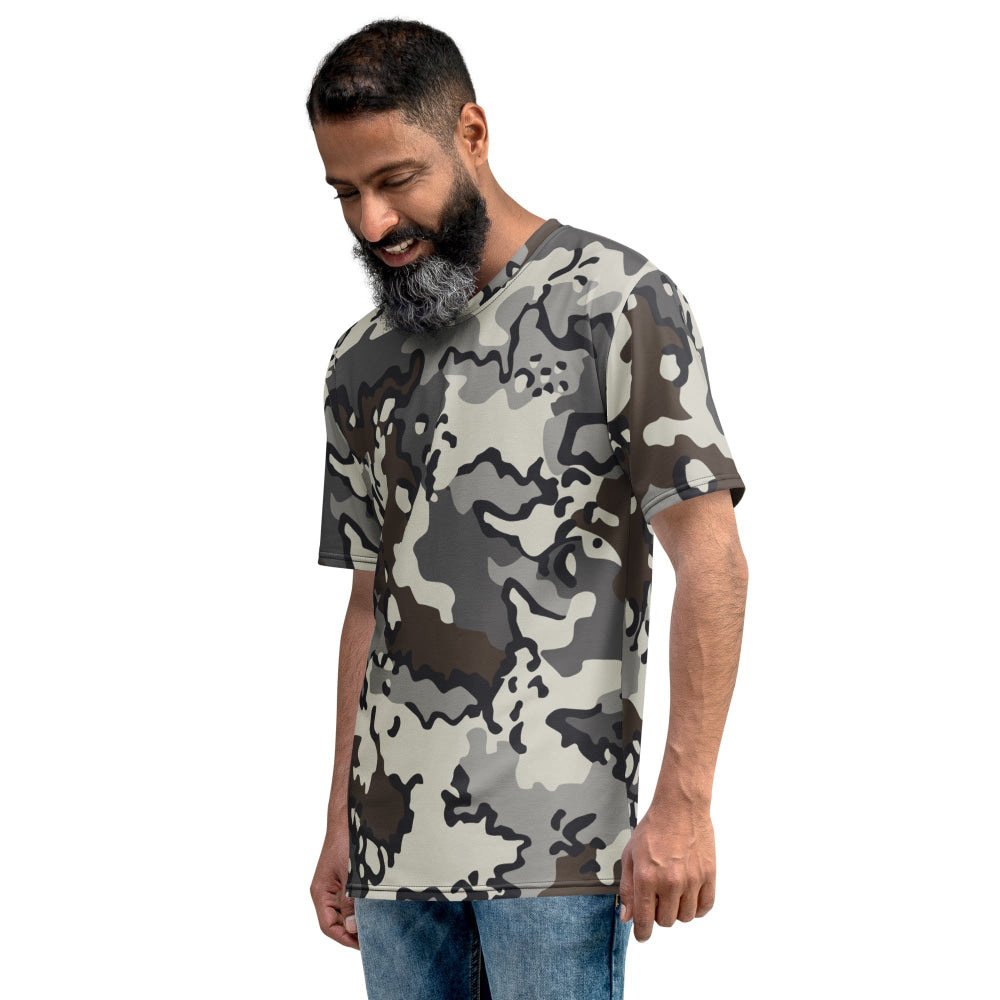 Alaska Chocolate Chip Tundra CAMO Men’s t-shirt - Mens T-Shirt