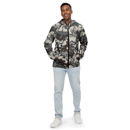 Alaska Chocolate Chip Tundra CAMO Men’s windbreaker - Mens Windbreaker