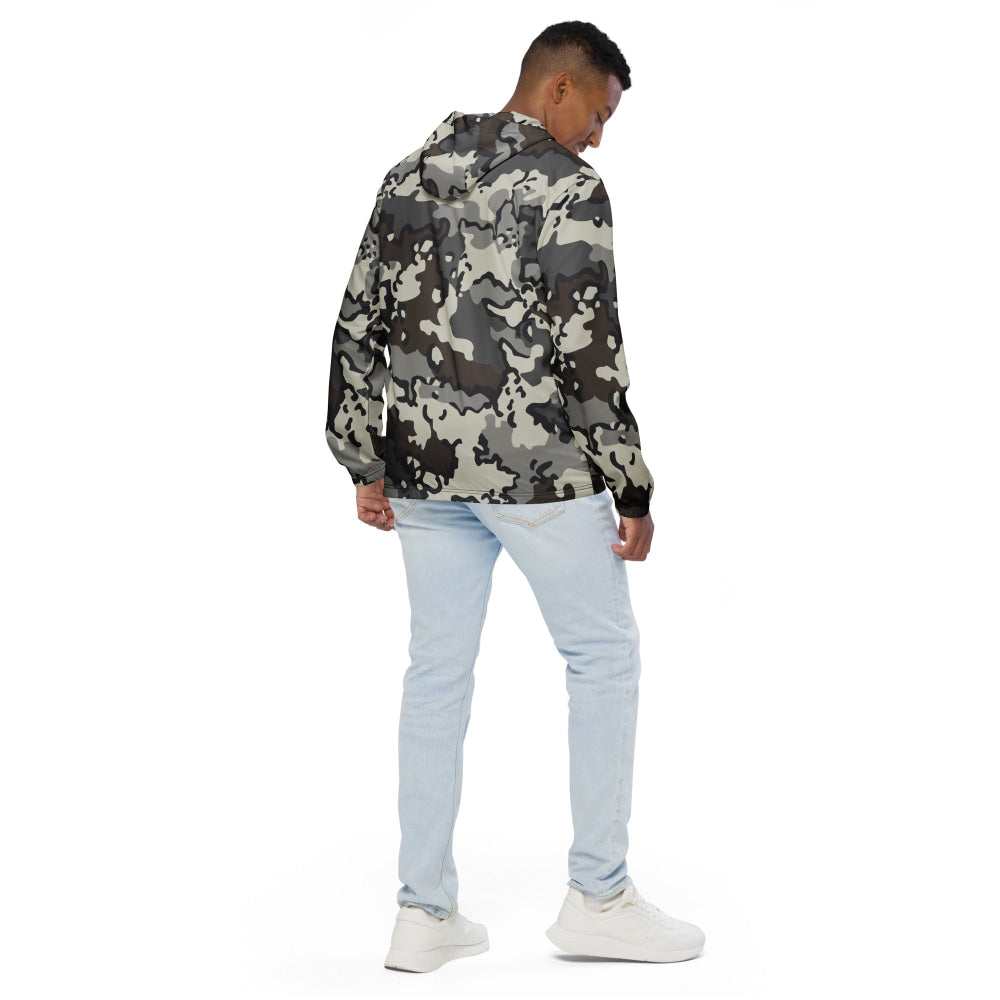 Alaska Chocolate Chip Tundra CAMO Men’s windbreaker - Mens Windbreaker