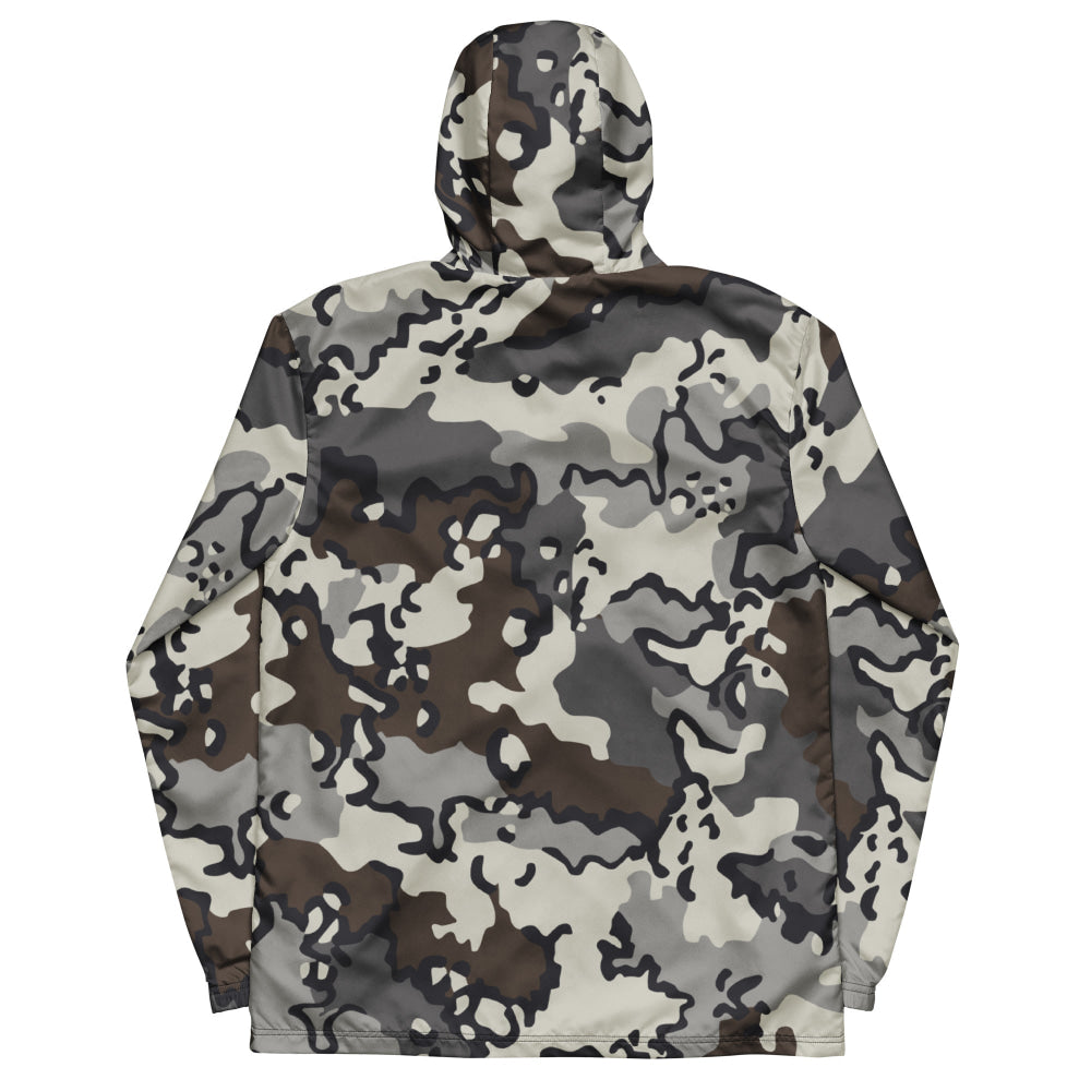 Alaska Chocolate Chip Tundra CAMO Men’s windbreaker - Mens Windbreaker