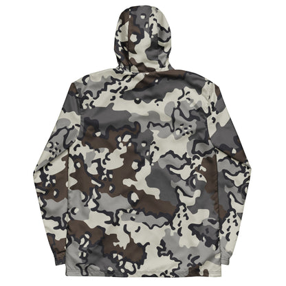 Alaska Chocolate Chip Tundra CAMO Men’s windbreaker - Mens Windbreaker