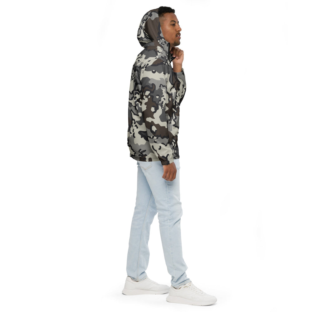 Alaska Chocolate Chip Tundra CAMO Men’s windbreaker - Mens Windbreaker