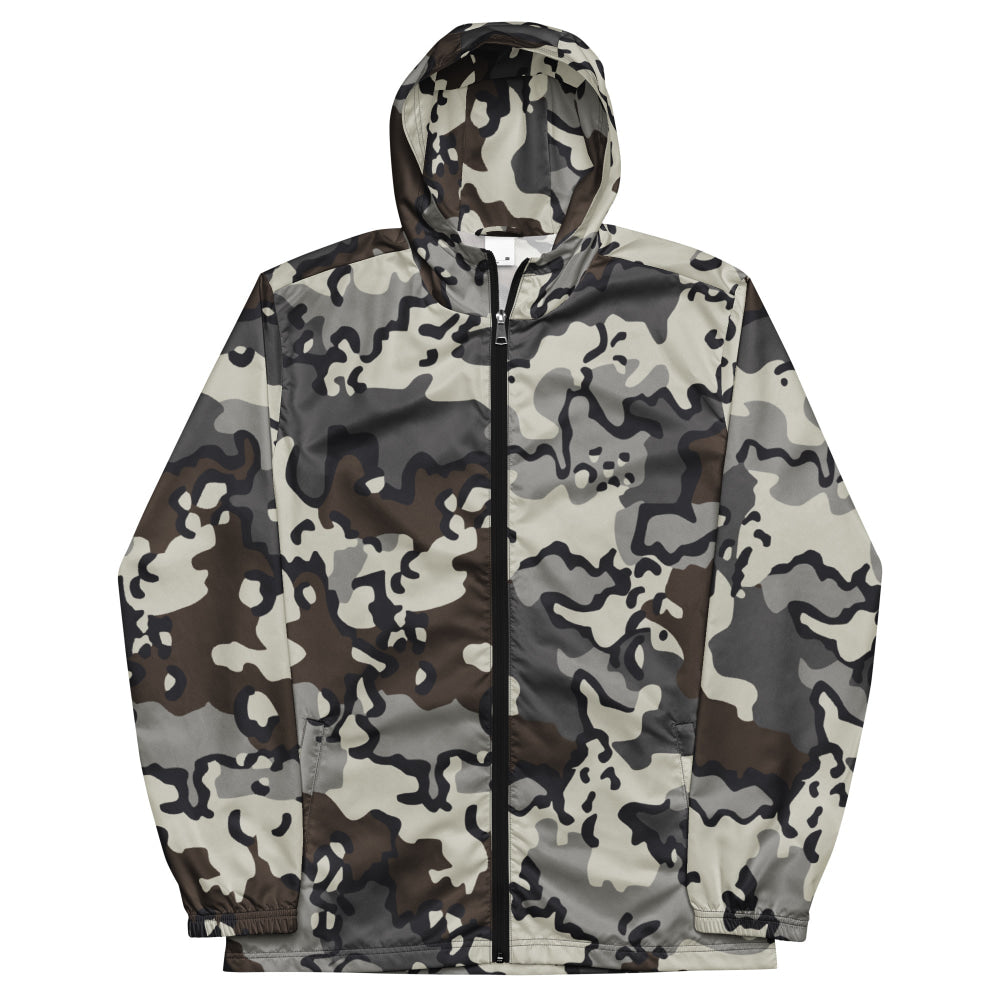 Alaska Chocolate Chip Tundra CAMO Men’s windbreaker - Mens Windbreaker