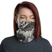 Alaska Chocolate Chip Tundra CAMO Neck Gaiter - Head