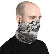 Alaska Chocolate Chip Tundra CAMO Neck Gaiter - Head