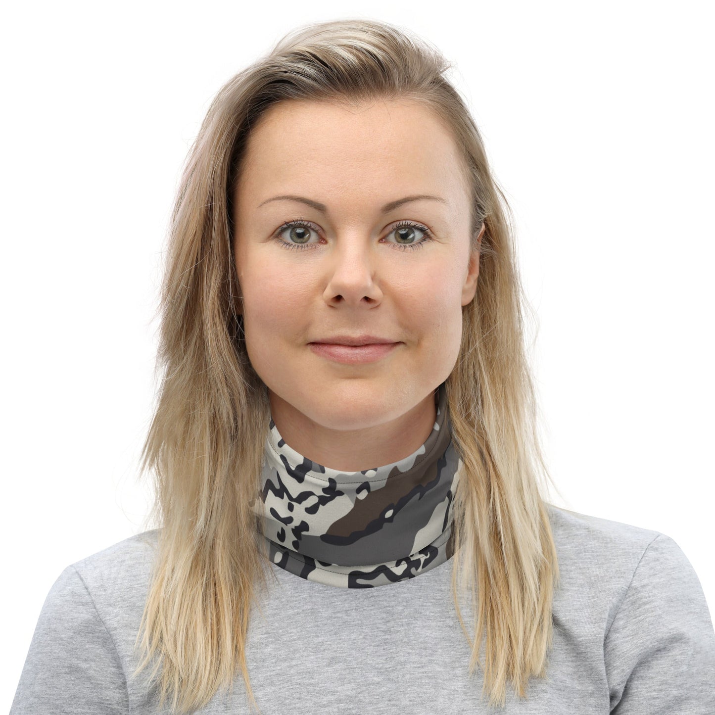 Alaska Chocolate Chip Tundra CAMO Neck Gaiter Gaiters