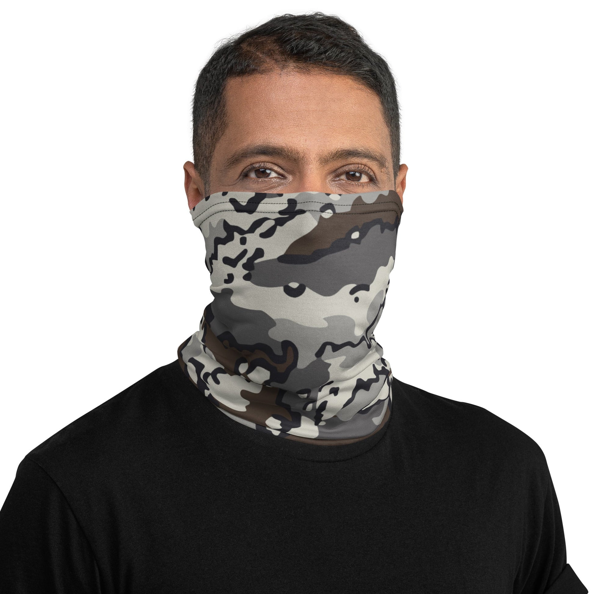 Alaska Chocolate Chip Tundra CAMO Neck Gaiter Gaiters
