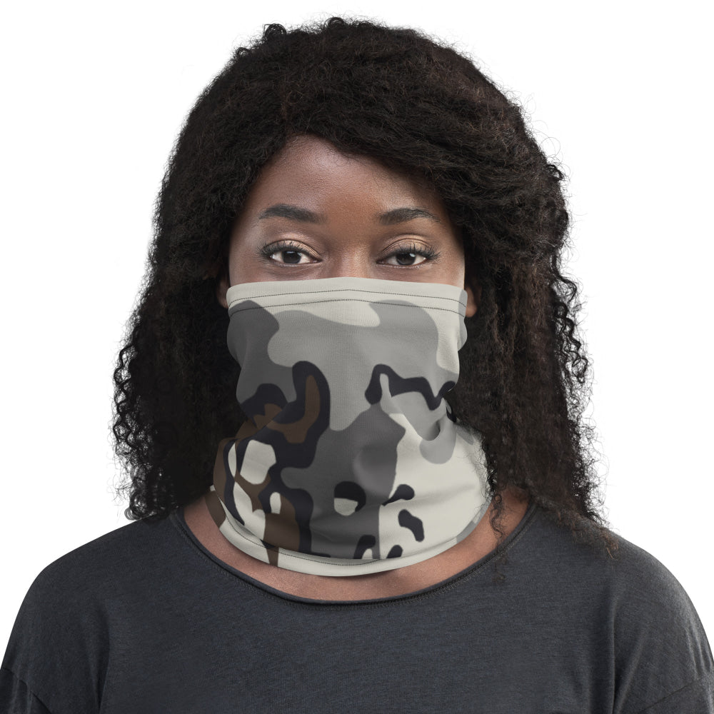 Alaska Chocolate Chip Tundra CAMO Neck Gaiter