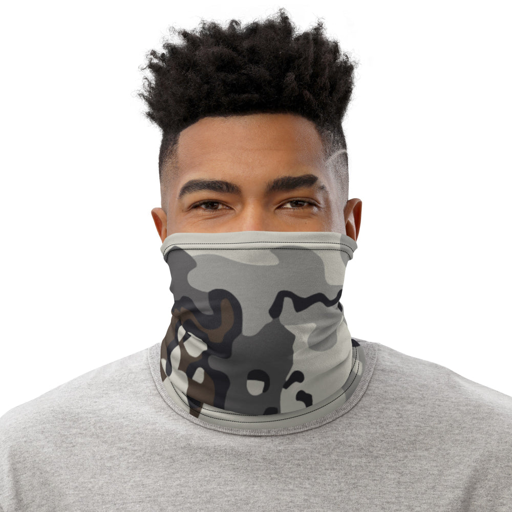 Alaska Chocolate Chip Tundra CAMO Neck Gaiter