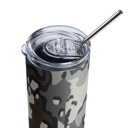 Alaska Chocolate Chip Tundra CAMO Stainless steel tumbler - Steel Tumbler